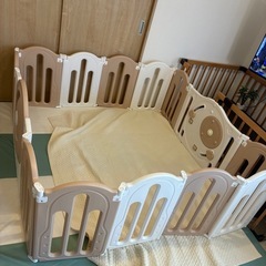 タンスのゲン　折りたたみベビーサークルの画像