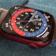 Apple Watch Series 7  45mmケース アルミニウム　products RED GPS+セルラーモデルの画像