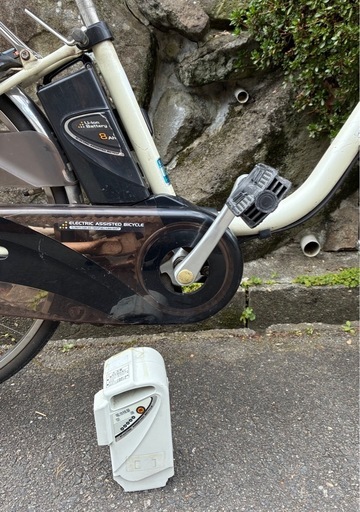 パナソニック/中古バッテリー2個付き電動アシスト/自転車店から出品/ 26インチ/品質最高！防犯登録ok