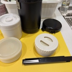 （中古品）ピーコック　ステンレスランチジャーの画像