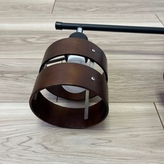 ニトリ シーリングライト4灯 Nウッドリング 美品 引越しのため格安の画像