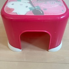 子ども用踏み台　ステップ台　キティちゃんの画像