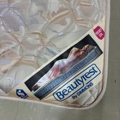 【値下げ】シモンズシングルベッドの画像