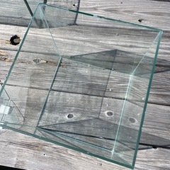 水槽　　30cmキューブ水槽　GEXアクアリスタの画像