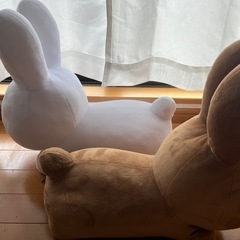ミッフィー　ぬいぐるみ　　2体の画像