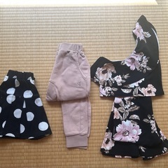 女の子服まとめて無料（100〜130サイズ）の画像