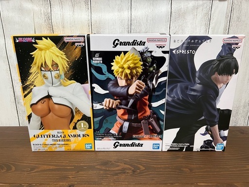 プライズ 3点セット NARUTO BLEACH 俺だけレベルアップな件