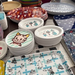 皿　小皿　トレー　カトラリーまとめて100点セット 中古&新品の画像