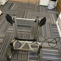 フィッシングカート 折りたたみ式 アルミ製　キャリー　台車　ハンドキャリー　釣りの画像