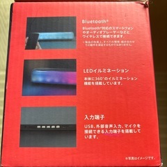 Bluetoothスピーカーの画像