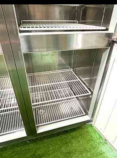 直接または近隣配送限定/2014年製 ダイワ冷機 縦型冷凍冷蔵庫 421YS1-PL-EC 100V 
