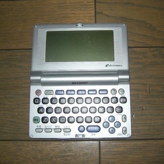 SHARP PW-M100 電子辞書　取扱説明書付の画像
