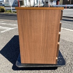 📣中古家具は朝霞市の当店へ‼️　タンス　4段　衣類収納　茶　ブラウン　幅90　奥43　高61　㎝　朝霞市　リサイクルショップ　ケイラック朝霞田島店　志木市　和光市　GM598の画像