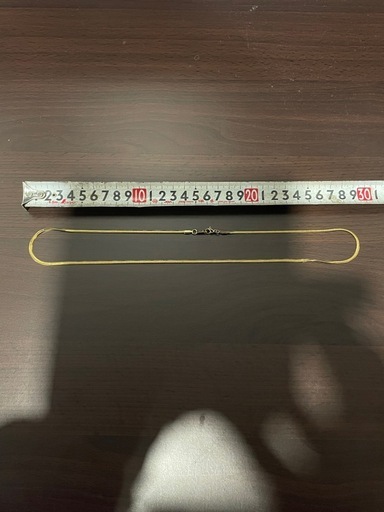 F18 金 刻印 ネックレス チェーン アクセサリー 遺品整理 実家整理 ゴールド 貴金属 美品
