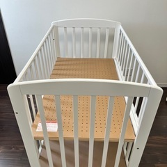 （直接引取限定） カトージ ベビーベッド 品番02034 KATOJI 新生児〜の画像