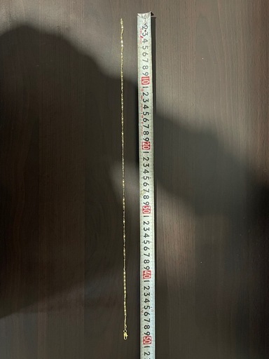 G18 金 刻印 ネックレス チェーン アクセサリー 遺品整理 実家整理 ゴールド 貴金属 美品