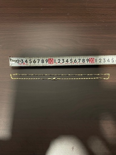 G18 金 刻印 ネックレス チェーン アクセサリー 遺品整理 実家整理 ゴールド 貴金属 美品
