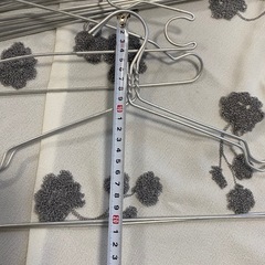 【複数購入の場合¥350】おしゃれなスチールハンガーまとめ売りの画像