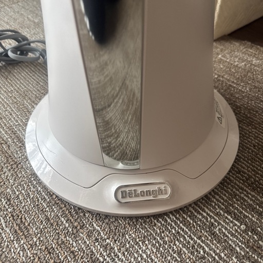 DeLonghi 空気清浄機付きスリムファン CFX85WC ホワイト