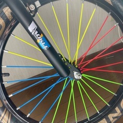 最終値下げ　
新品未使用　キッズ自転車　20インチの画像