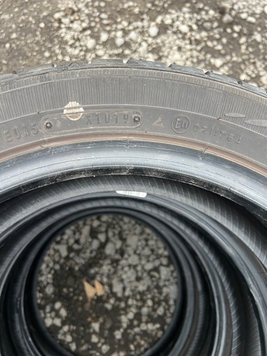 165/55R15, ダンロップ,2019年,4本