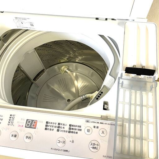 伊勢崎店【現状品】ji3-21 Panasonic 全自動電気洗濯機 NA-F5B3 2025年製