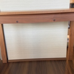 値下げ！【無垢材ウォールナット テーブル】の画像