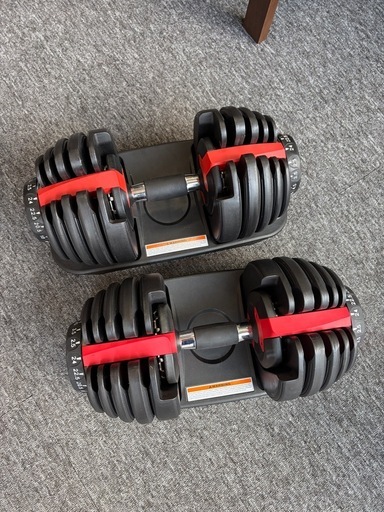可変式ダンベルセット 2個セット 最大24kg