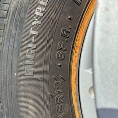 タイヤ ダンロップ 145R12 6PRの画像