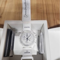 OMEGA x Swatch スヌーピコラボ　シリコンベルト付き！の画像