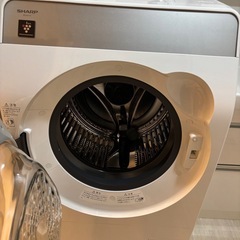 SHARP 11kg ドラム式洗濯乾燥後 6kg乾燥/左開き SHARP ES-KIIC WLの画像