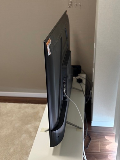 【美品】55型4Kテレビ(IKEAテレビ台無料)