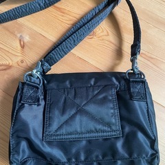 ポーター 吉田カバン タンカー ショルダーバッグ ポシェット ナイロン 黒の画像