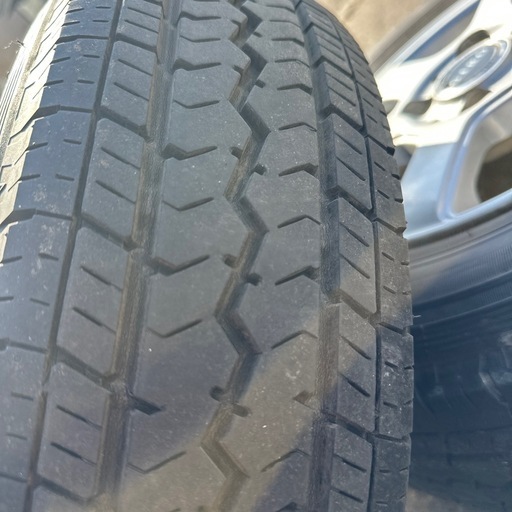 165R13 LT  6PR ホイールセット