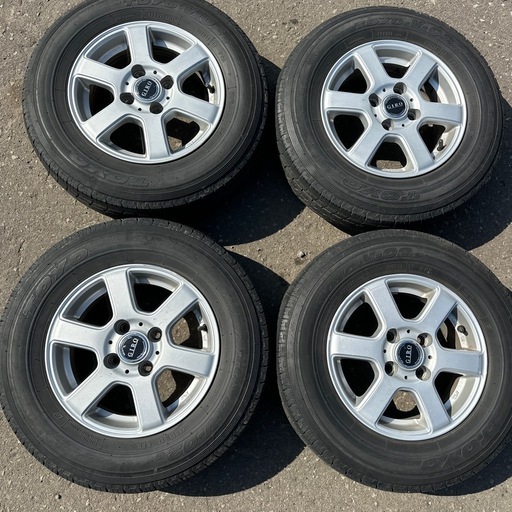 165R13 LT  6PR ホイールセット