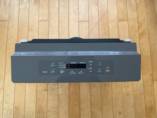 【美品】リンナイ ガスファンヒーター LPガス用（プロパン）暖房 動作OK