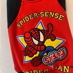ペット服  ユニバーサル公式  スパイダーマン  Mの画像