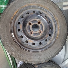 タイヤ4本セットホイール付きの画像