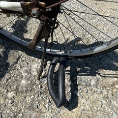 ママチャリ 26インチ チューブ中に戻せば走れますの画像