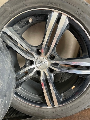 TRD 17インチ 夏タイヤ付4本