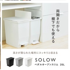 SOLOW  ゴミ箱　20L 美品②の画像