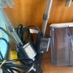 水槽フィルター2セットの画像