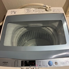 AQUA洗濯機7キロの画像