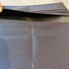 カルバン・クライン　長財布　ダークブラウンの画像