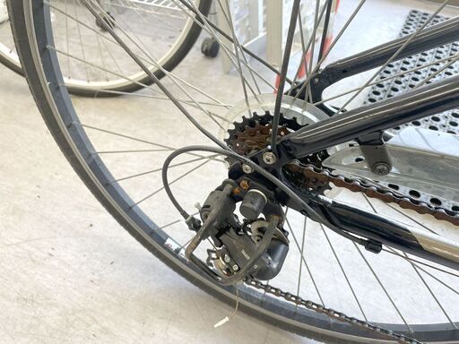 特価品 27インチ 変速あり 自転車 シティサイクル ライト カゴ付き 札幌市手稲区