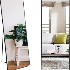 【お引取り中】姿見 全身鏡 壁掛けミラー スタンドミラーの画像