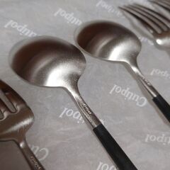 クチポール　GOA ⑤　6本セット　ゴア　デザートスプーン　デザートフォーク ペストリーフォークの画像