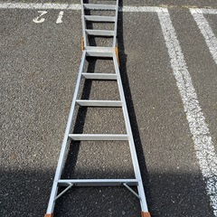 2連ハシゴ5尺脚立の画像