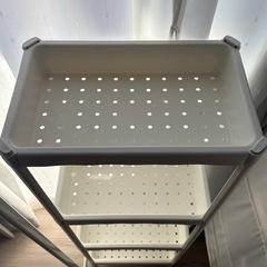 【美品】IKEA 棚 シェルフユニット ホワイトの画像