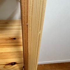 無印良品パイン材ユニットシェルフの画像